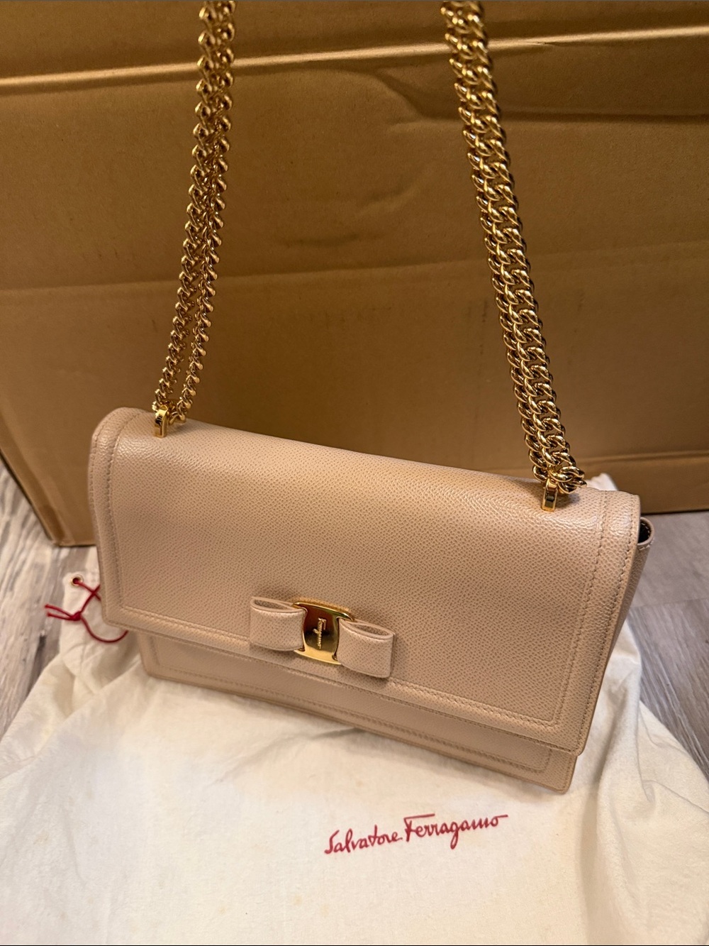 Salvatore Ferragamo two way bag